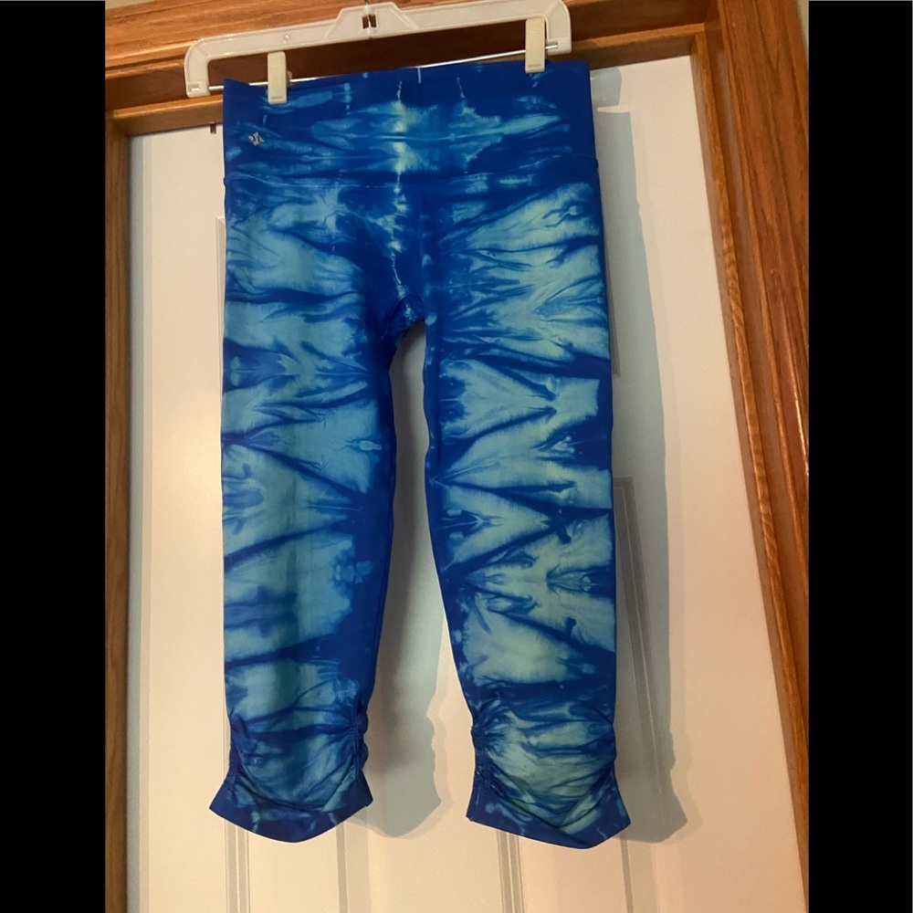 NUX Ankle seamless Tie Due Pants Blue medium